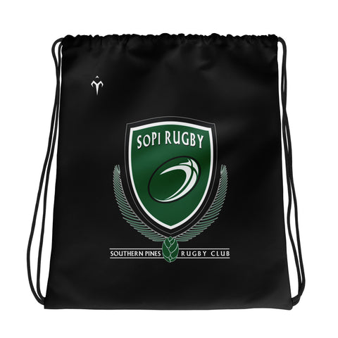 Southern Pines Rugby Drawstring bag