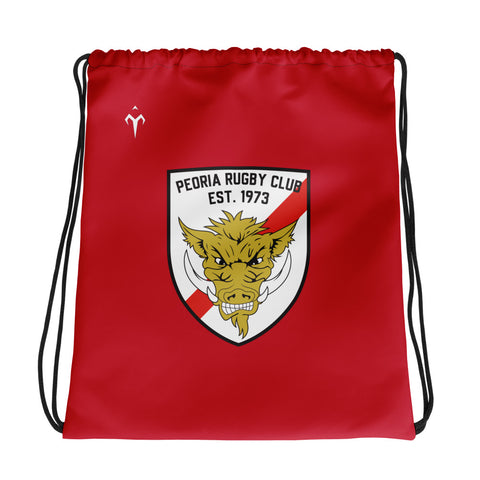 Peoria Rugby Club Drawstring bag