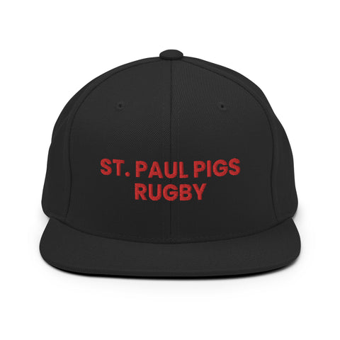 Saint Paul Pigs Rugby Snapback Hat