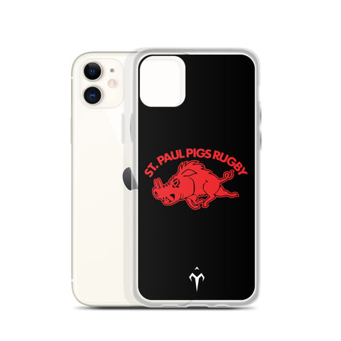 Saint Paul Pigs Rugby Clear Case for iPhone®