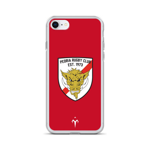 Peoria Rugby Club Clear Case for iPhone®