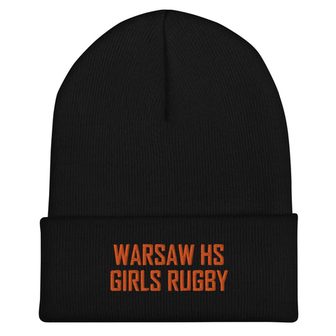 Warsaw HS Girls Rugby Cuffed Beanie
