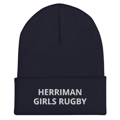 Herriman Girls Rugby Cuffed Beanie