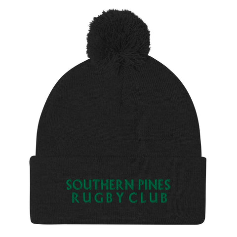 Southern Pines Rugby Pom-Pom Beanie