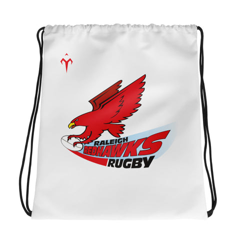 Raleigh Redhawks Rugby Drawstring bag