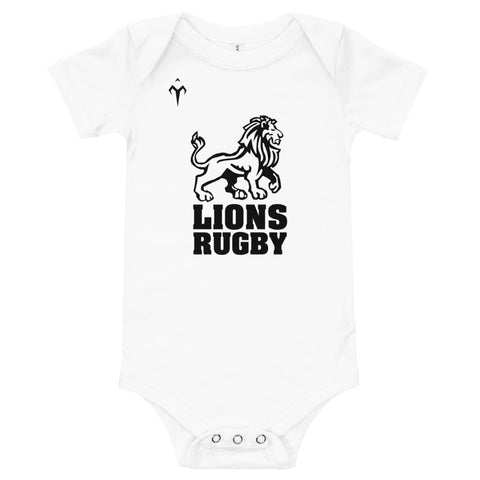 Denver Lions Rugby Baby short sleeve one piece
