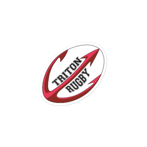 Triton Rugby Bubble-free stickers