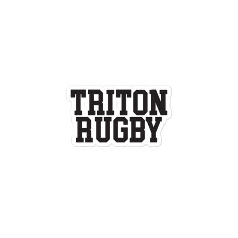 Triton Rugby Kiss Cut stickers