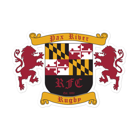 Patuxent River Rugby Club RFC Bubble-free stickers