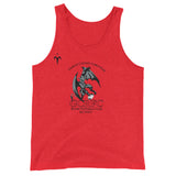 Gaston County Gargoyles Rugby Bella + Canvas 3480 Unisex Jersey Tank with Tear Away Label