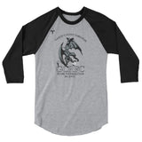 Gaston County Gargoyles Rugby  245 Unisex Fine Jersey Raglan Tee w/ Tear Away Label