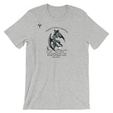 Gaston County Gargoyles Rugby Bella + Canvas 3001 Unisex Short Sleeve Jersey T-Shirt with Tear Away Label