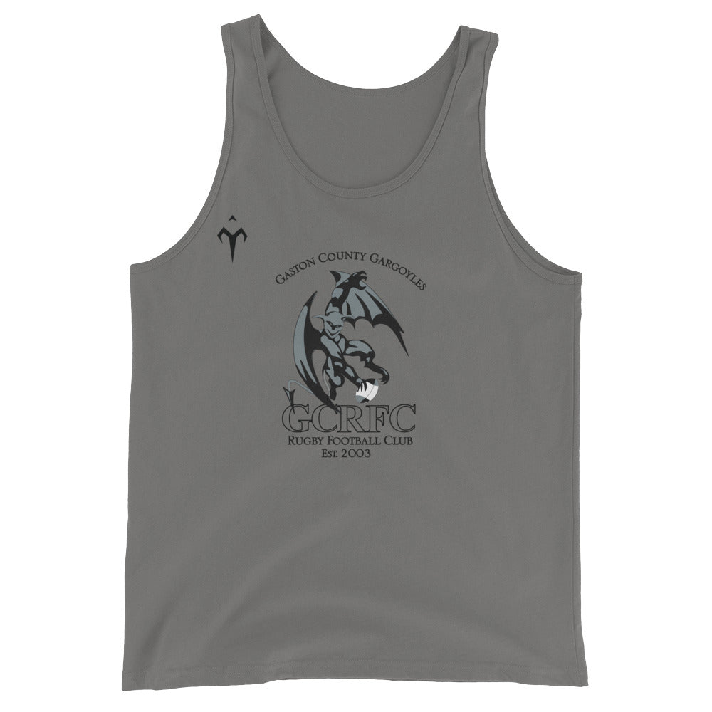 Gaston County Gargoyles Rugby Bella + Canvas 3480 Unisex Jersey Tank w