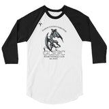 Gaston County Gargoyles Rugby  245 Unisex Fine Jersey Raglan Tee w/ Tear Away Label