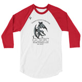 Gaston County Gargoyles Rugby  245 Unisex Fine Jersey Raglan Tee w/ Tear Away Label