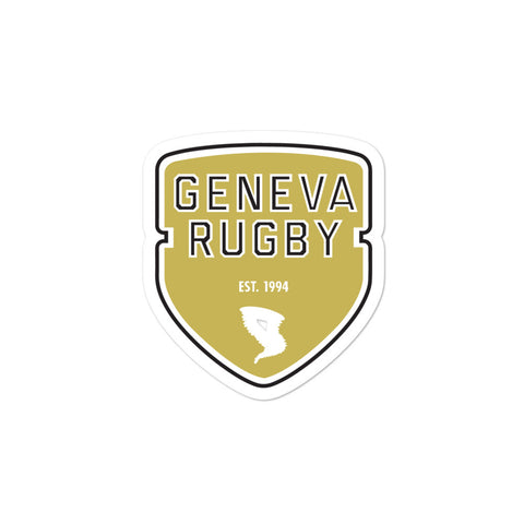 Geneva Rugby Bubble-free stickers