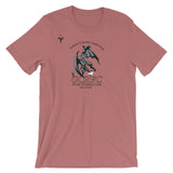 Gaston County Gargoyles Rugby Bella + Canvas 3001 Unisex Short Sleeve Jersey T-Shirt with Tear Away Label
