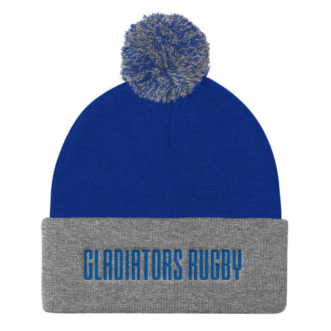 Gladiators Rugby Pom Pom Knit Cap