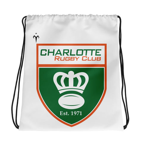 Charlotte Rugby Club Drawstring bag