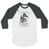 Gaston County Gargoyles Rugby  245 Unisex Fine Jersey Raglan Tee w/ Tear Away Label