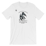Gaston County Gargoyles Rugby Bella + Canvas 3001 Unisex Short Sleeve Jersey T-Shirt with Tear Away Label