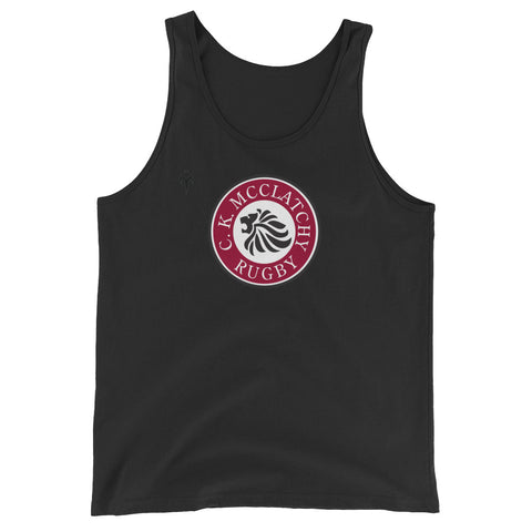 C.K. McClatchy Rugby Unisex  Tank Top