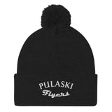 Pulaski Flyers Pom-Pom Beanie
