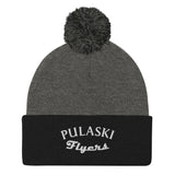 Pulaski Flyers Pom-Pom Beanie