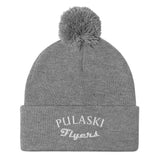 Pulaski Flyers Pom-Pom Beanie