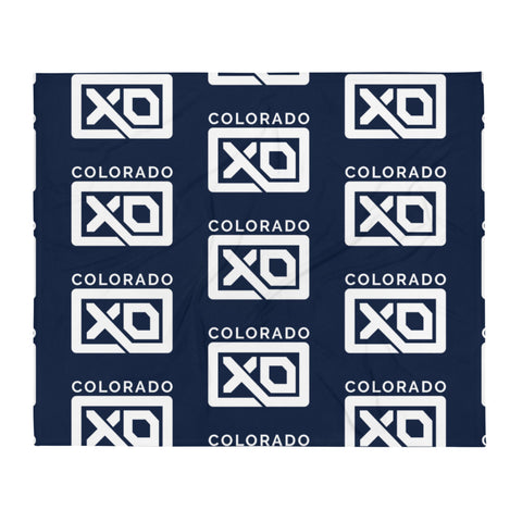 Colorado XO's Infinity Park Throw Blanket