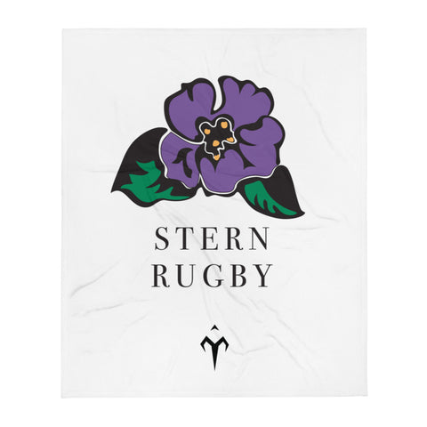 Stern Rugby Throw Blanket