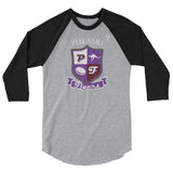Pulaski Flyers 3/4 sleeve raglan shirt