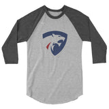 Plano Pumas Rugby 3/4 sleeve raglan shirt