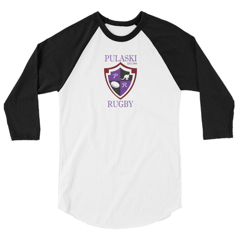 Pulaski Boys Rugby 3/4 sleeve raglan shirt