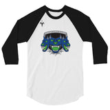 Growlers Rugby 3/4 sleeve raglan shirt