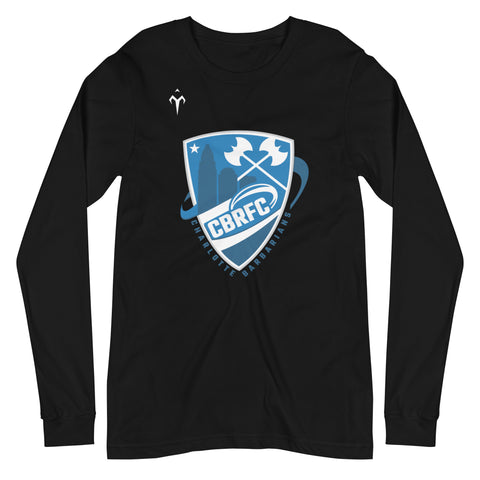 Charlotte Barbarians Rugby Unisex Long Sleeve Tee