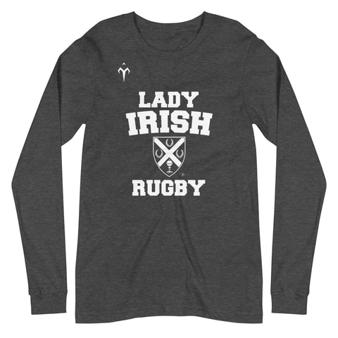 Lady Irish Rugby Unisex Long Sleeve Tee
