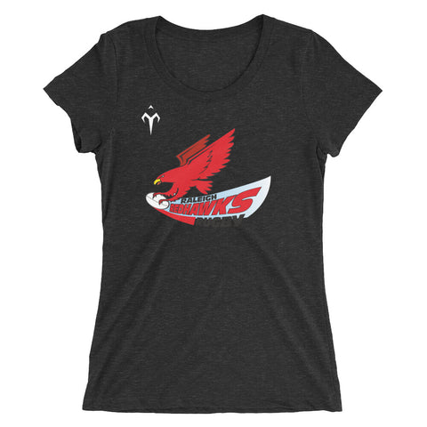 Raleigh Redhawks Rugby Ladies' short sleeve t-shirt