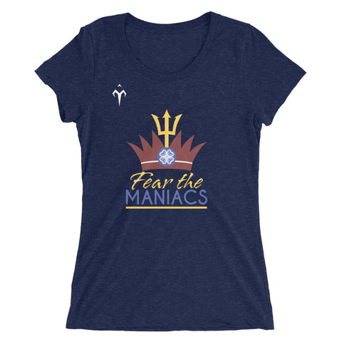 Fear the Maniacs Ladies' short sleeve t-shirt