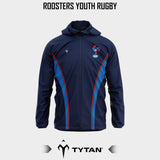 Roosters Youth Rugby Custom Full zip Track Jacket
