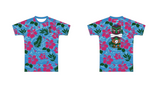 BYRA Rugby Blue-Pink Tech Tee