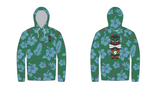 BYRA Rugby Blue-Green Hoodie