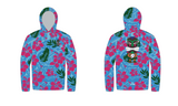 BYRA Rugby Blue-Pink Hoodie