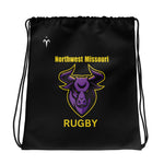 Northwest Missouri Rugby Drawstring bag
