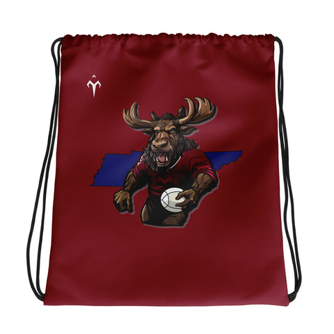 Angry Moose Rugby Drawstring bag