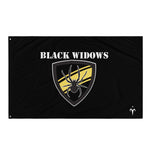 Black Widows Women's Rugby Flag