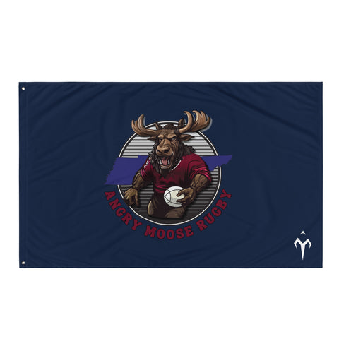 Angry Moose Rugby Flag