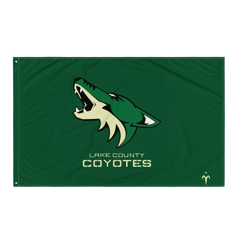 Lake County Coyotes Rugby Flag