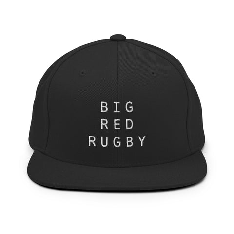 Big Red Rugby Snapback Hat