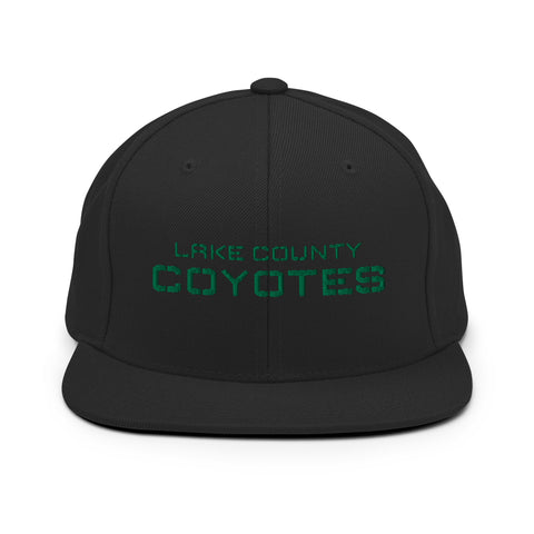 Lake County Coyotes Rugby Snapback Hat